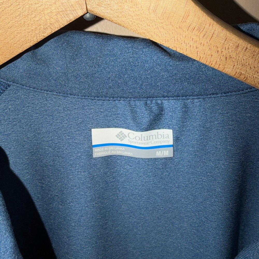 Columbia Navy Long-Sleeve Pullover - Picture 8 of 8